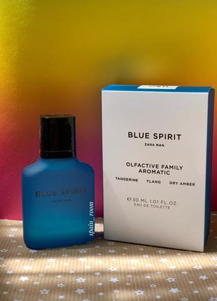 Чоловічі парфуми zara blue spirit