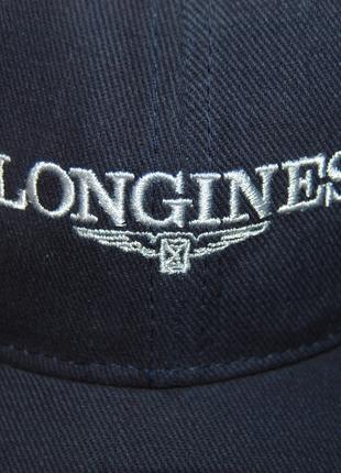 Коллекционная кепка бейсболка х/б часовой фирмы longines cap orig