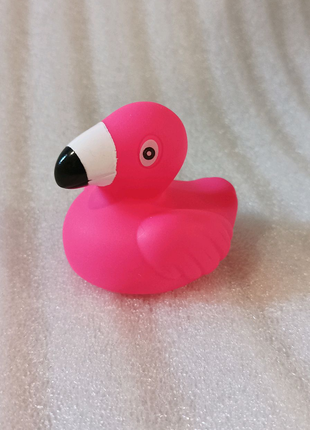 Фламинго резиновая игрушка для ванной