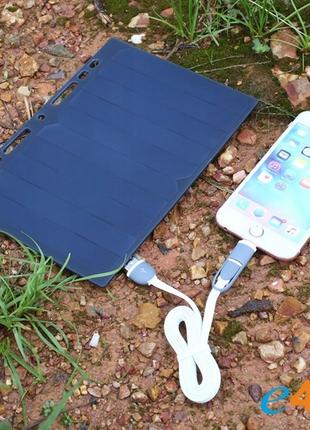 Сонячна панель Sunpower 10 Вт, 1x USB на 5В
