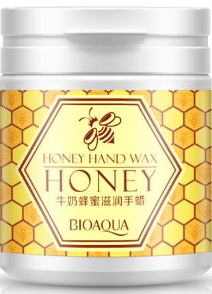 Маска для рук BioAqua Honey Hand Wax парафінова з екстрактом м...
