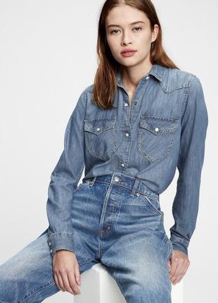 Sale!!! gap джинсова сорочка розмір хс/с