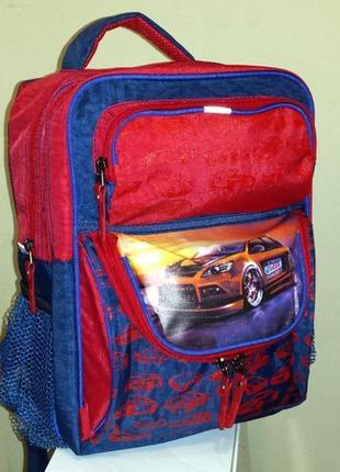 Ортопедический рюкзак авто castrol для начальных классов