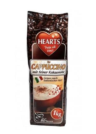 Капучино Hearts Cappuccino Mit Feiner Kakaonote зі смаком шоко...