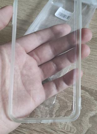Прозрачный чехол с заглушками для iphone XS Max