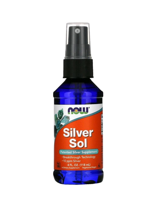 Silver Sol, серебряная вода, коллоидное серебро 118 мл