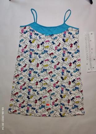Ночная рубашка женская  ночнушка хелоу кити hello kitty сорочка