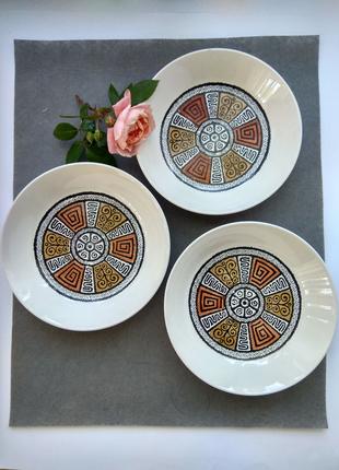 Набор 3 шт. глубокие тарелки мисочки  Biltons Staffordshire