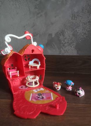 Шкатулка домик для игрушек киндеров лол