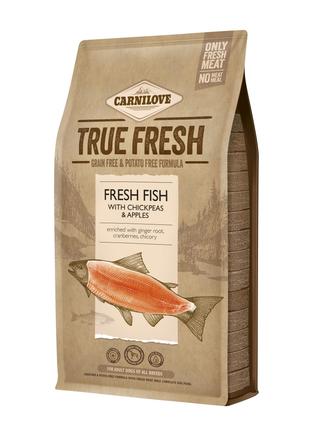 Сухой корм для собак Carnilove True Fresh с рыбой 4кг