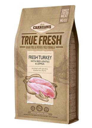 Сухой корм для собак Carnilove True Fresh с индейкой 1,4кг