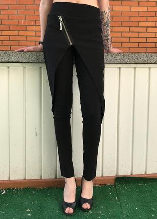 Штани жіночі чорні s з креативним дизайном