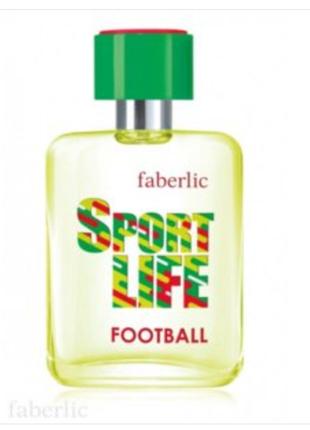 Туалетная вода faberlic sport life football