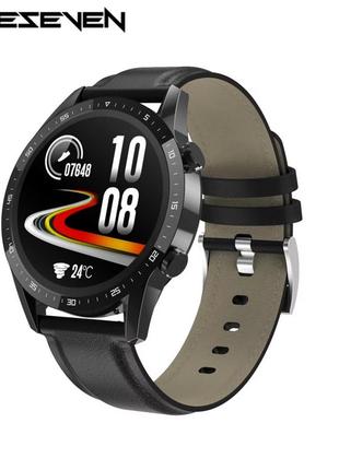 Мужские сенсорные умные смарт часы Smart Watch C12-F. Фитнес б...