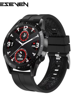 Мужские сенсорные умные смарт часы Smart Watch C12 Черные. Фит...