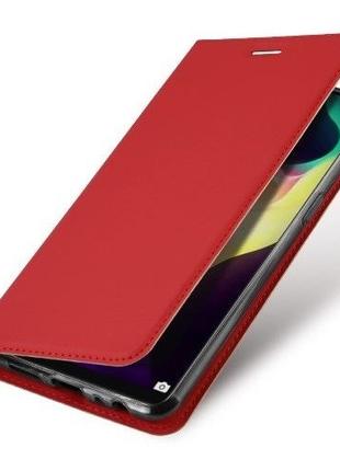 Чехол книжка для Xiaomi Redmi 9 Красный магнит