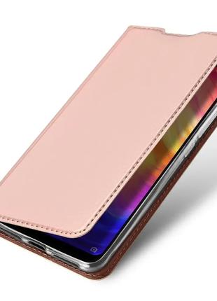 Чехол книжка для Xiaomi Redmi 9 Розовый магнит