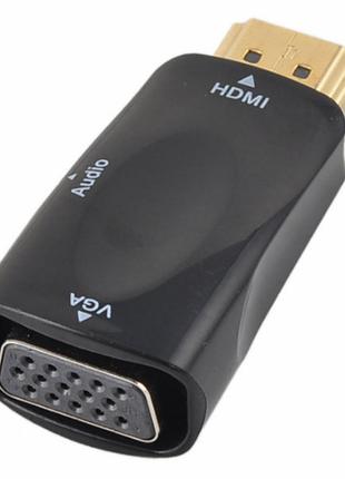 Конвертер переходник HDMI в VGA+Audio