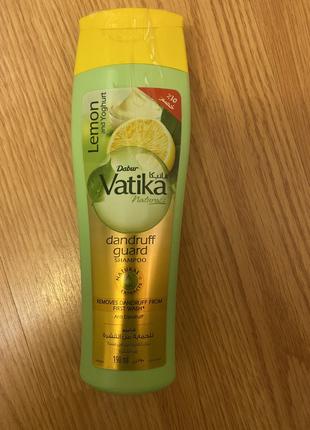 Шампунь натуральный от перхоти Lemon Vatika Dabur Оригинал Еги...