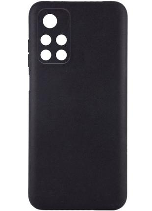 Защитный чехол для Poco M4 Pro 5G TPU Epik Black Full Camera