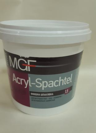 Шпаклівка 1,5кг Acryl-Spachtel МГФ