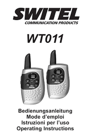 Рації walky talky, switel wt011