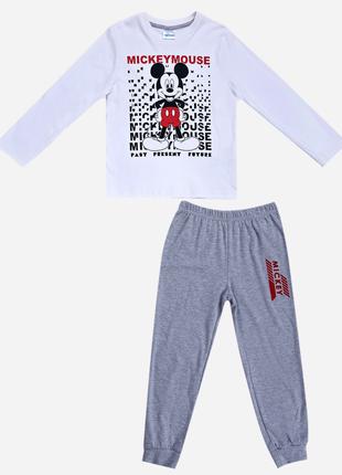 Спортивний костюм «Mickey Mouse, Disney 98 см (3 роки), біло-с...
