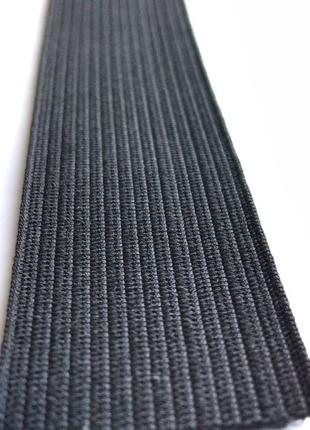 Резинка 2 см для одежды черная эластичная лента 5 метров