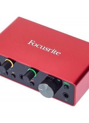 Аудиоинтерфейс Focusrite Scarlett Solo Gen. 3 (Б/У)