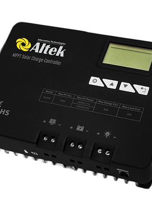 Контроллер заряда от солнечных панелей Altek 40A24M LCD