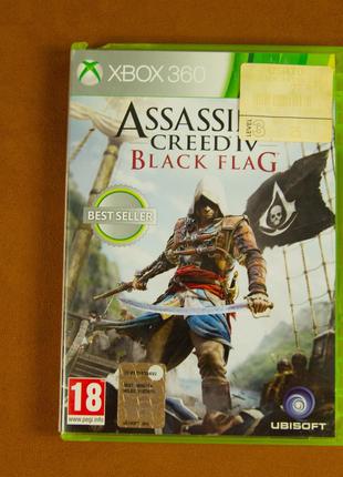 Диск XBOX 360 - Assassin's Creed IV Black Flag