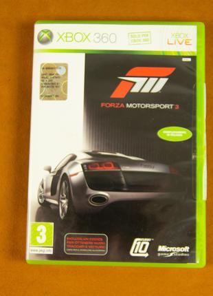 Диск XBOX 360 - Forza Motorsport 3