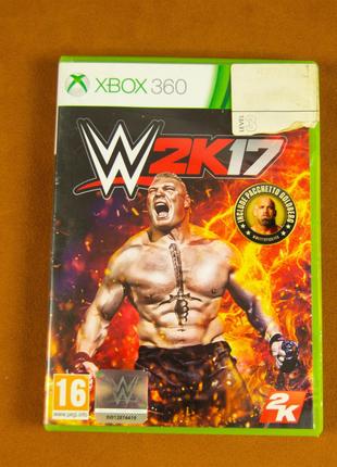 Диск XBOX 360 - WWE 2K17