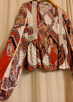 Рубашка кофта блузка Stradivarius