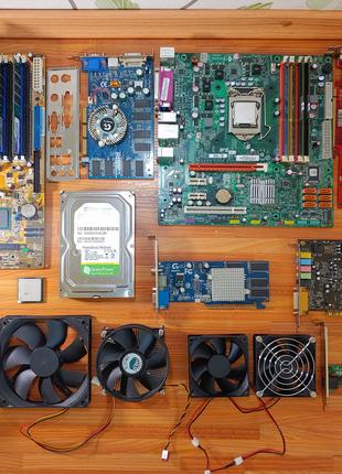 s1156, Radeon HD3850, s478, 320gb HDD AGP Куча комплектующих сраз