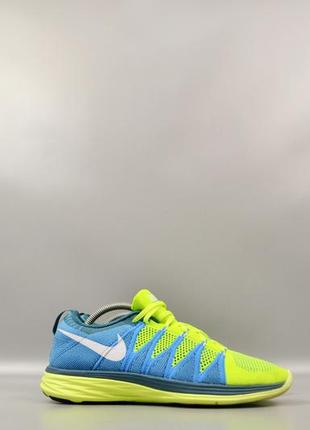 Мужские кроссовки nike flyknit lunar 2 volt, 44р