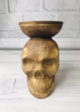 Чаша для кальяна глиняная ручной работы LEX - Cranium LOFT в в...