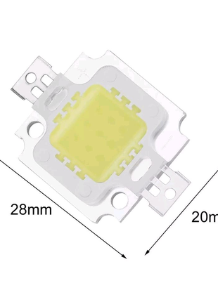 12v 10w led светодиодный chip матрица COB