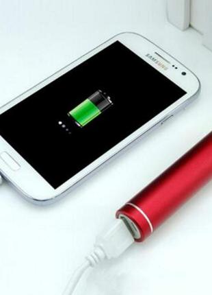 Повербанк USB 2 в 1 - Зарядне для смартфонів та акумуляторів