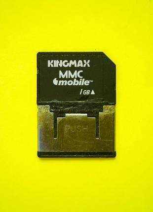 Карта памяти ПРОВЕРЕННЫЕ RS MMC 1 GB Kingmax 6230 6230i 7610