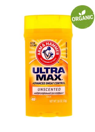Arm & Hammer, UltraMax, дезодорант для чоловіків, без запаху