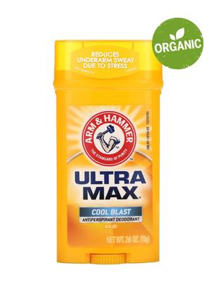 Arm & Hammer, UltraMax, дезодорант для чоловіків, Cool blast