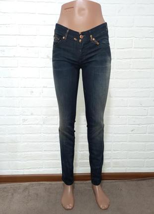 Крутые необычные женские джинсы скинни узкачи суперстрейч