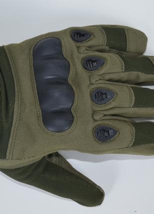 Тактические перчатки мужские полнопалые с закрытыми пальцами х...