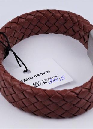 Браслет BURANO BROWN из натуральной кожи "MC GREGOR".