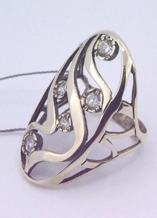 Кольцо серебряное "Очарование" с цирконием 925 пробы арт. 00591