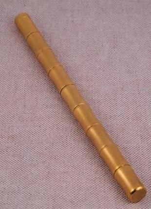 Ручка "Бамбук" (цвет - матированное золото) арт. 01694