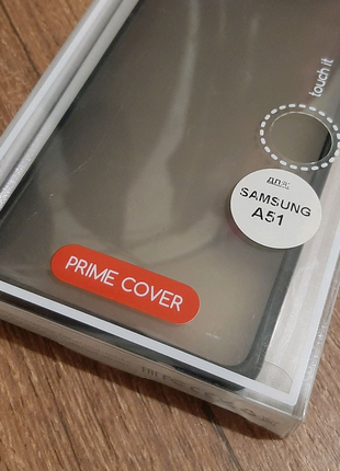 Чехол накладка Intaleo (Smoky) для Samsung A51 (A515) Black Prime