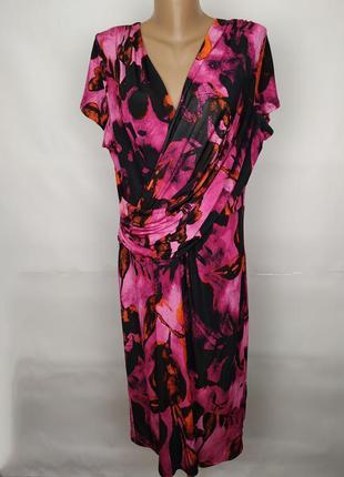 Платье модное красивое эластичное marks&spencer uk 16/44/xl