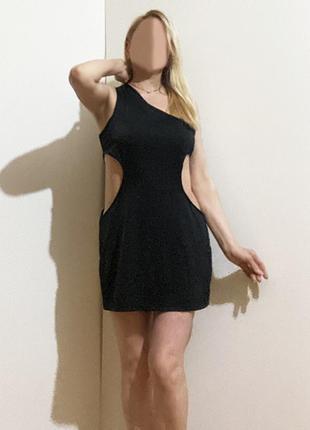L-xl пляжное платье черное
